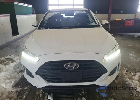 2019 Hyundai Veloster z USA, uszkodzony, nr VIN KMHTG6AF7KU017819